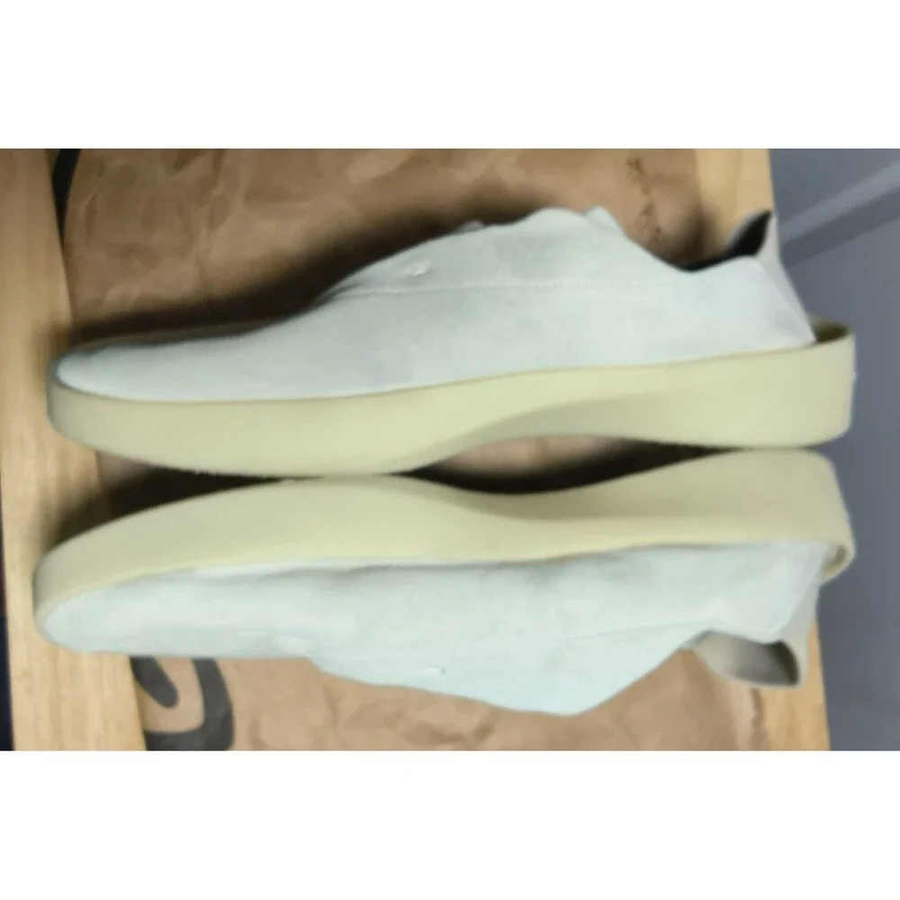 Wolf & Shepherd Cruise Shoes Mens US10 Beige Suede Slip On Casual Sneakers EU 43